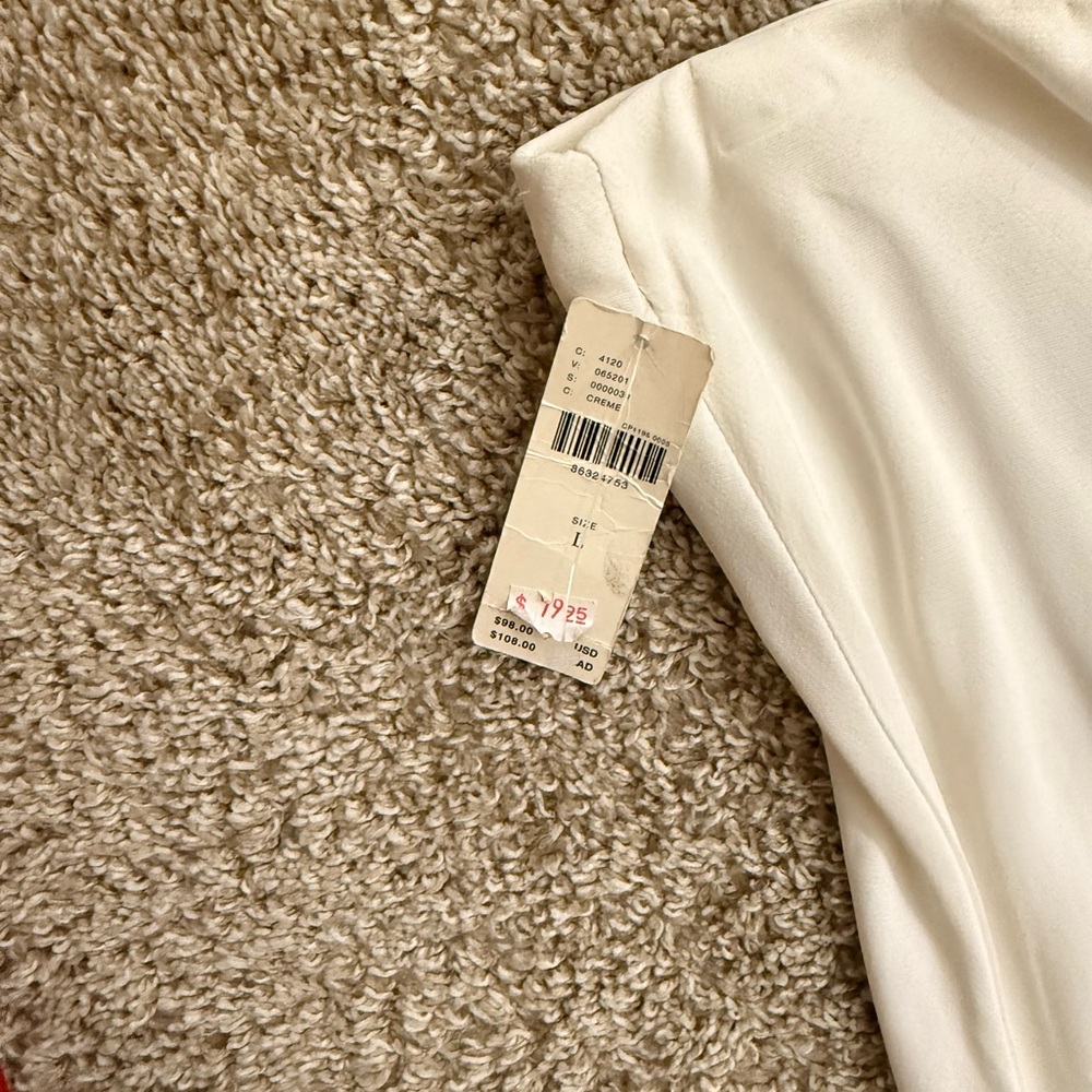 Anthropologie Cream Maxi Skirt - Picture 3 of 3